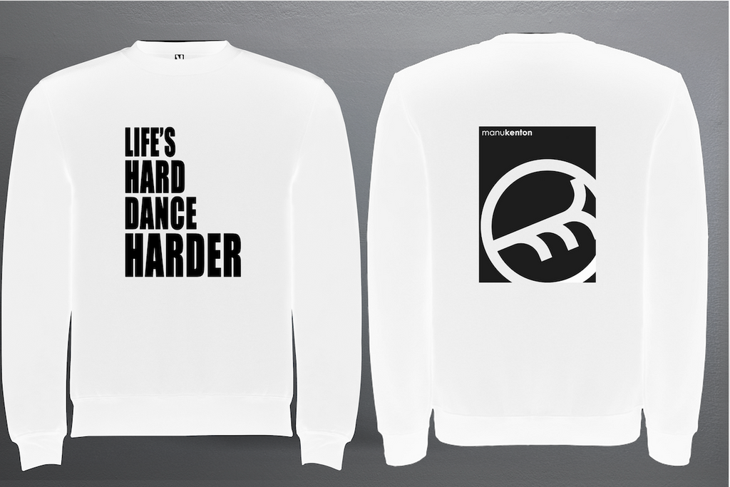 LIFE'S HARD DANCE HARDER CLASSIC (Black) - WHITE PULL REGULAR