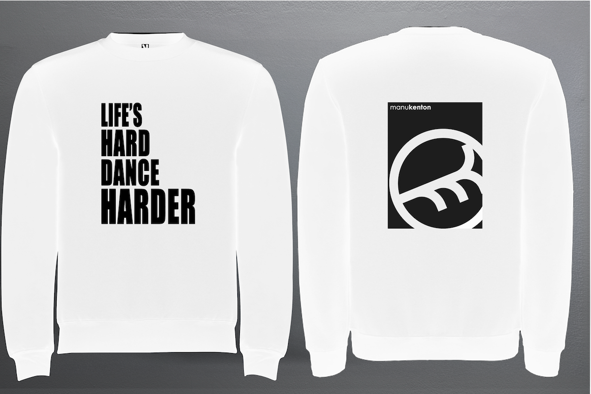 LIFE'S HARD DANCE HARDER CLASSIC (Black) - WHITE PULL REGULAR