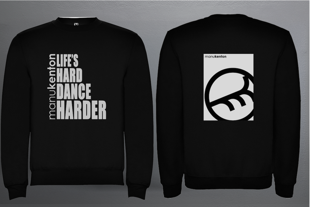 LIFE'S HARD DANCE HARDER MK (White) - BLACK PULL REGULAR