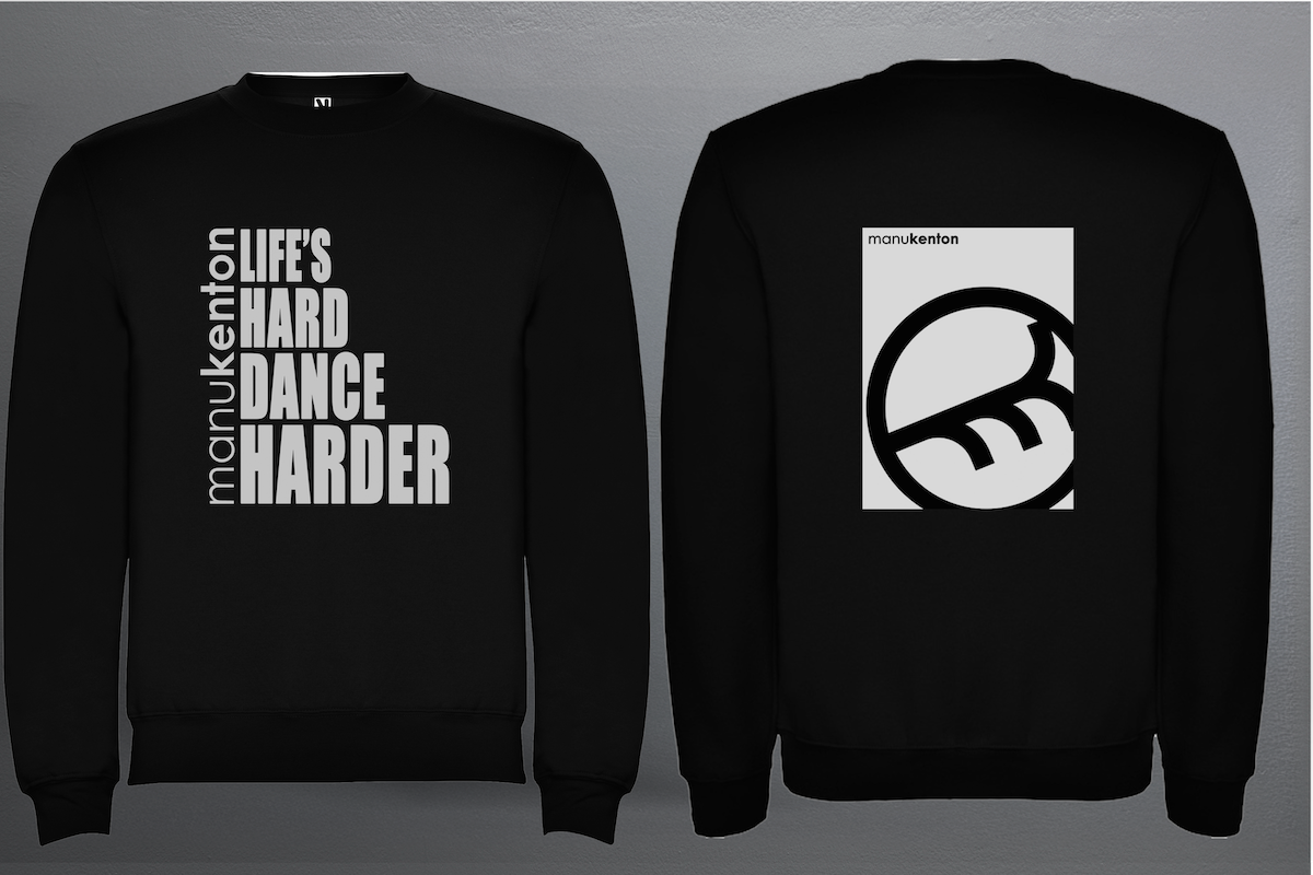 LIFE'S HARD DANCE HARDER MK (White) - BLACK PULL REGULAR