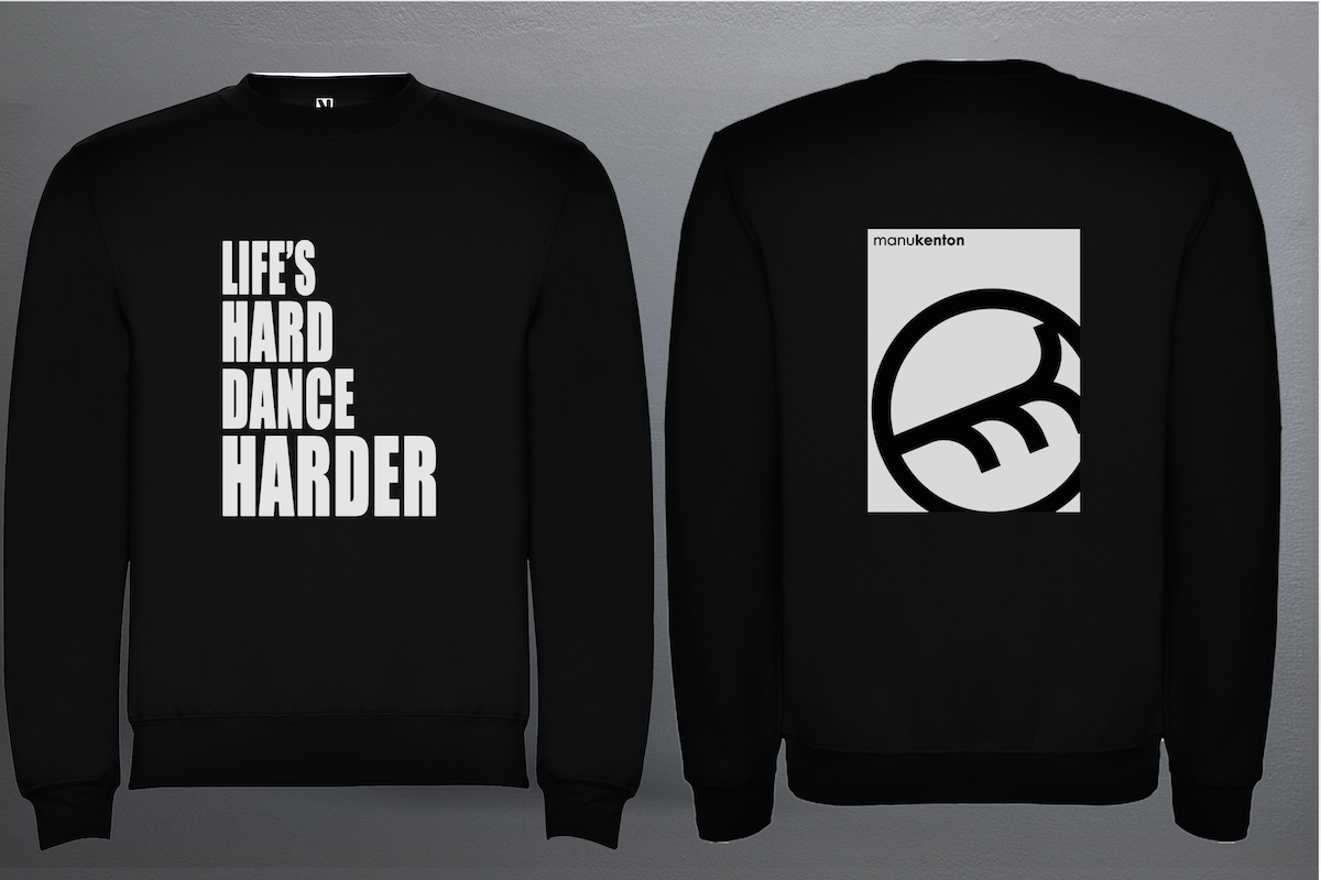 LIFE'S HARD DANCE HARDER CLASSIC (White) - BLACK PULL REGULAR