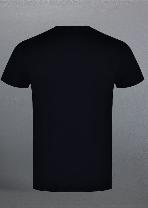 BASIK (White) - BLACK T-SHIRT SLIM FIT