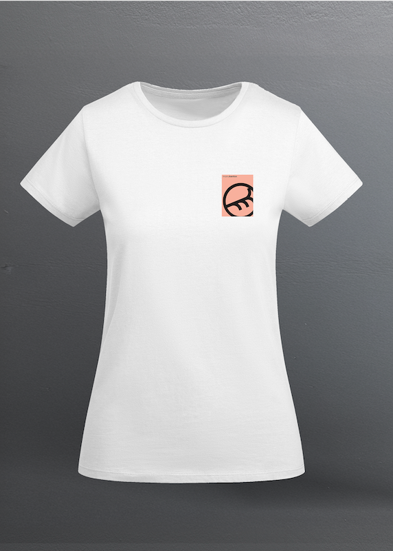 WIR TANZEN (Coral) - LADY WHITE  T-SHIRT