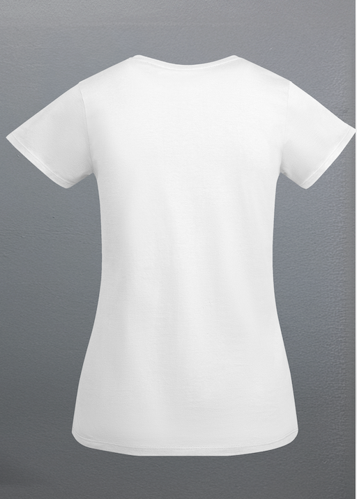 WIR TANZEN (Coral) - LADY WHITE  T-SHIRT