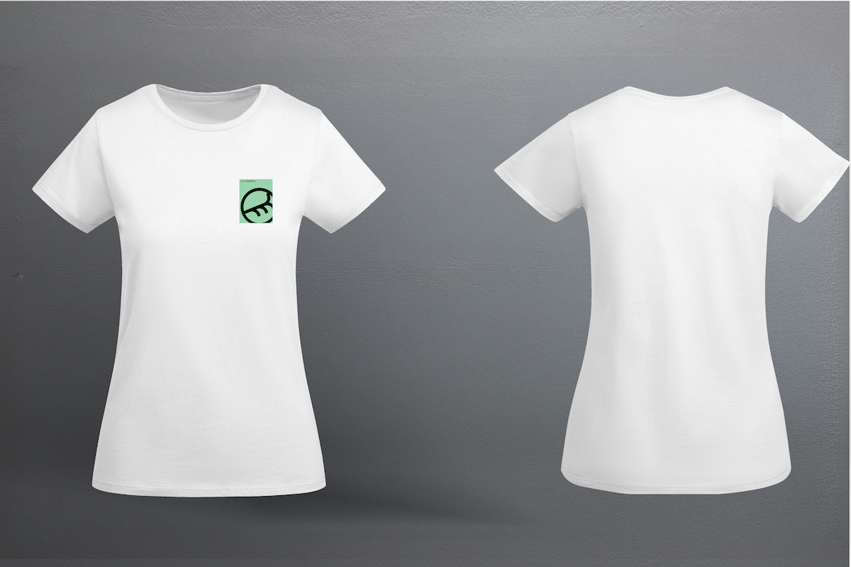 WIR TANZEN (Green) - LADY WHITE T-SHIRT