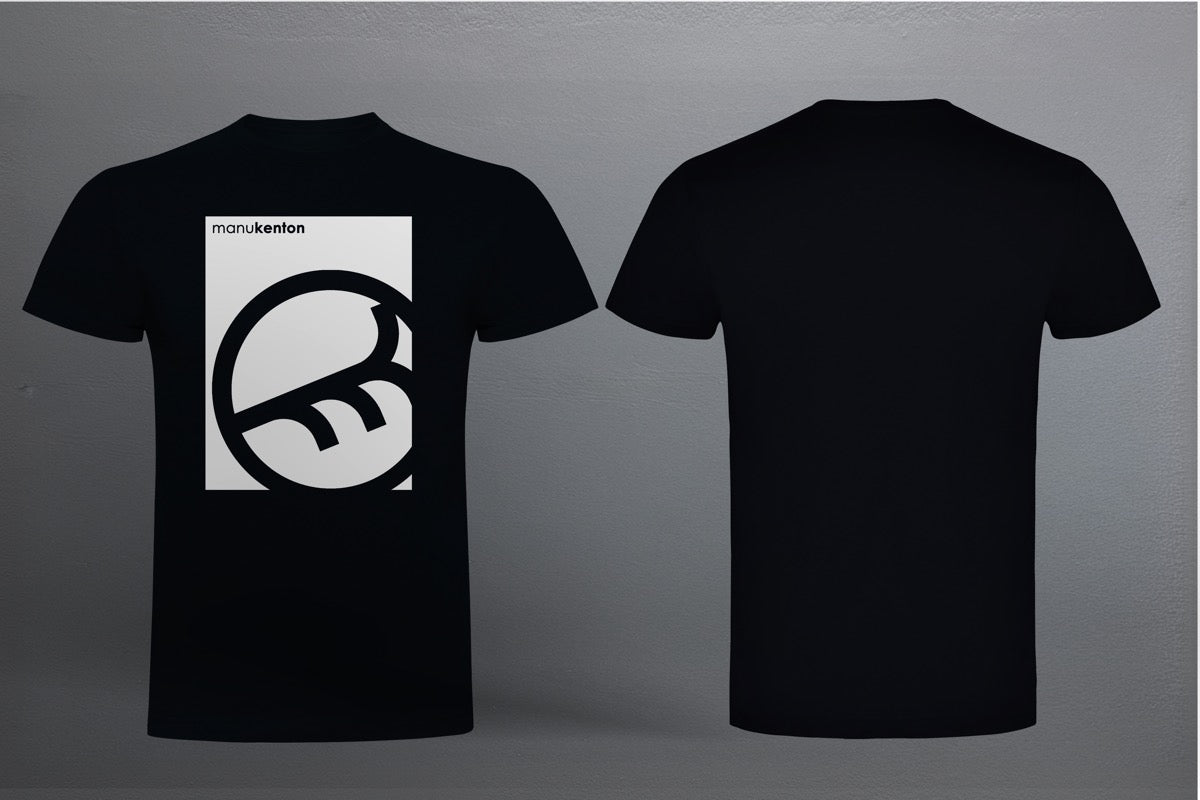 ACID PARTY (White) - BLACK T-SHIRT SLIM FIT