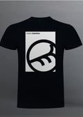 ACID PARTY (White) - BLACK T-SHIRT SLIM FIT