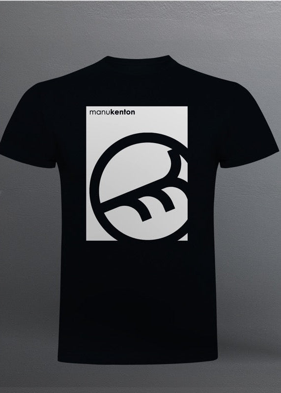 ACID PARTY (White) - BLACK T-SHIRT SLIM FIT
