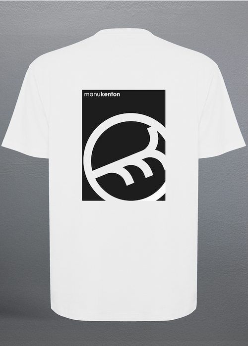 LIFE'S HARD DANCE HARDER CLASSIC (Black) - WHITE  T-SHIRT OVERSIZED